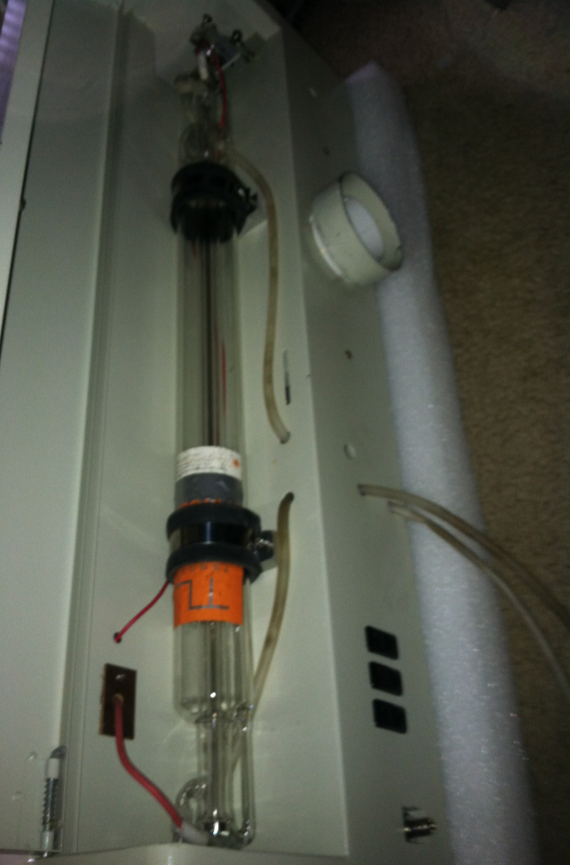 Tube. CO2, Sealed, ~25kV operating voltage.