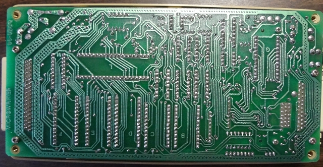 MicroWriter Circuit Board (Bottom View)