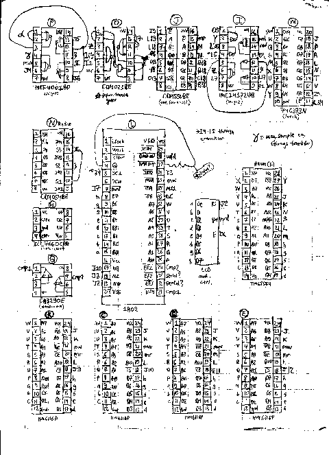 MicroWriter Reverse-Engineered Schematic. (Click to view.)