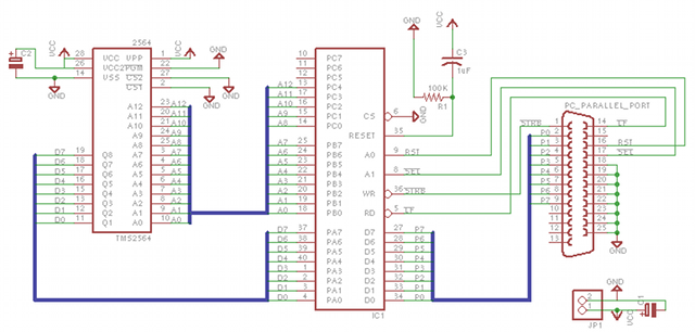 MicroWriter RomSucker Circuit. Easy to build, Applicable to Other Vintage Devices.